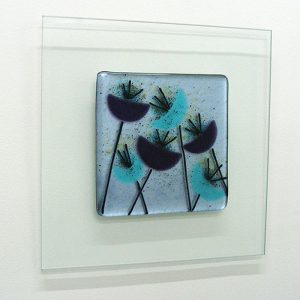 Glass art wall picture